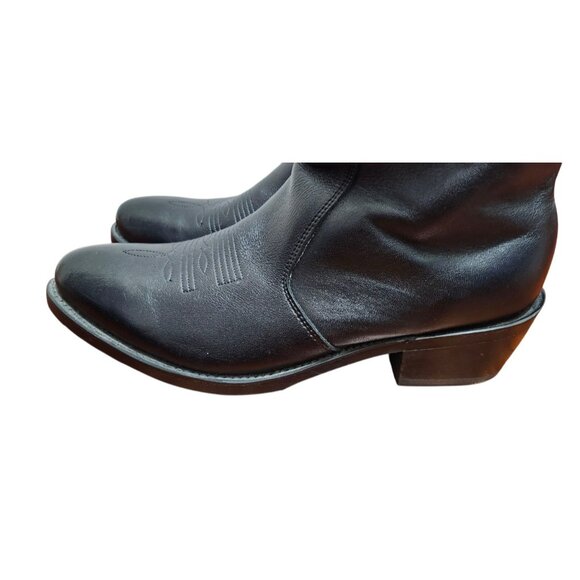 Durango TR820 Leather Biker Western Cowboy Ankle Boots Extra Wide Men's 9 EE - Picture 8 of 12